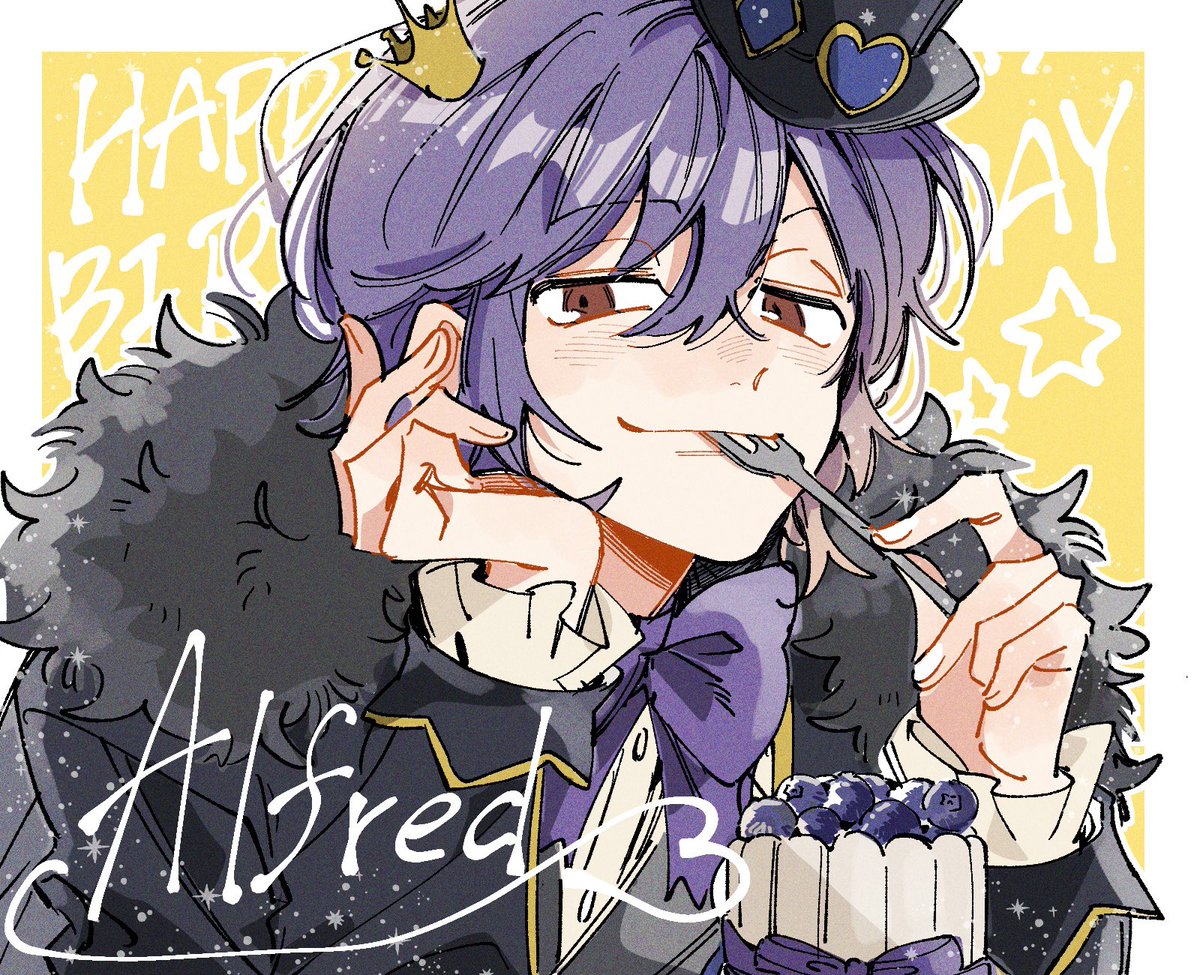 Toriringaru_ka's tweet photo. あるふれさんお誕生日おめでとうございます！！🎉🎊💐👏💜✨
充実した素敵な一年になりますように！！👏✨

#あるふれぇ絵 https://t.co/hxRKwLf5G1