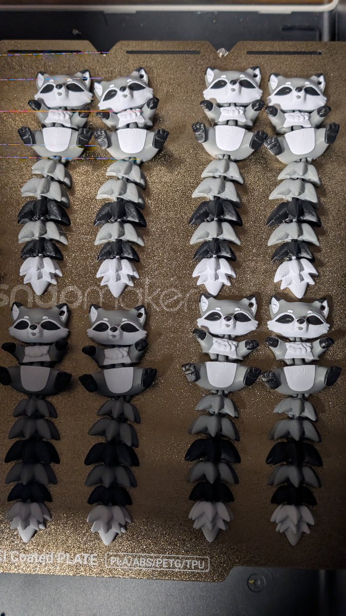 FuriXeus's tweet photo. These fox keychains definitely came out better than the racoon ones I did.. https://t.co/Os3L1awMUp