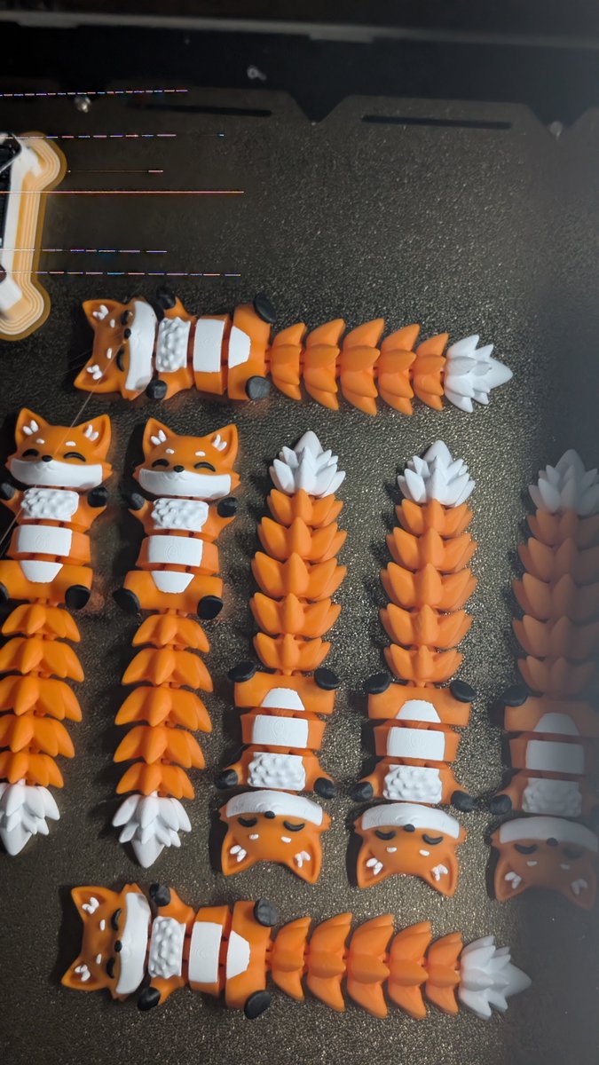 FuriXeus's tweet photo. These fox keychains definitely came out better than the racoon ones I did.. https://t.co/Os3L1awMUp