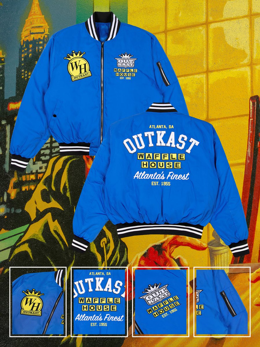 Outkast's tweet photo. Now serving: Outkast x Waffle House 

https://t.co/YYgjl4PmBJ  🧇 👽 https://t.co/mmbf81xyQe