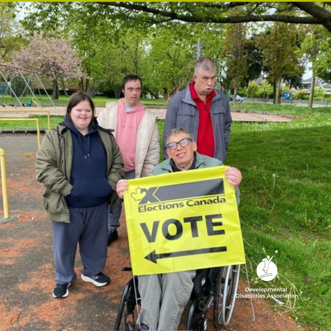DDA604's tweet photo. Your vote matters. ✅

With municipal elections on October 17th and a provincial election on October 24, BC is making some big decisions this month.

For people with disabilities, your voice belongs in those decisions.

Show up. Be heard. Vote.

Thanks to Inclusion BC for the election guide. @InclusionBC  

https://t.co/7H4Yh1CLQ8