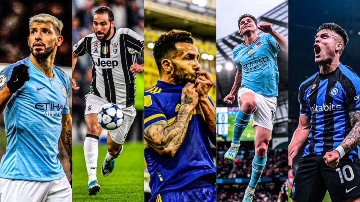 Dinho1908's tweet photo. 1. Lautaro
2. Higuain
3. Aguero 
4. Tevez 
5. Julian https://t.co/P7CttfYYLh