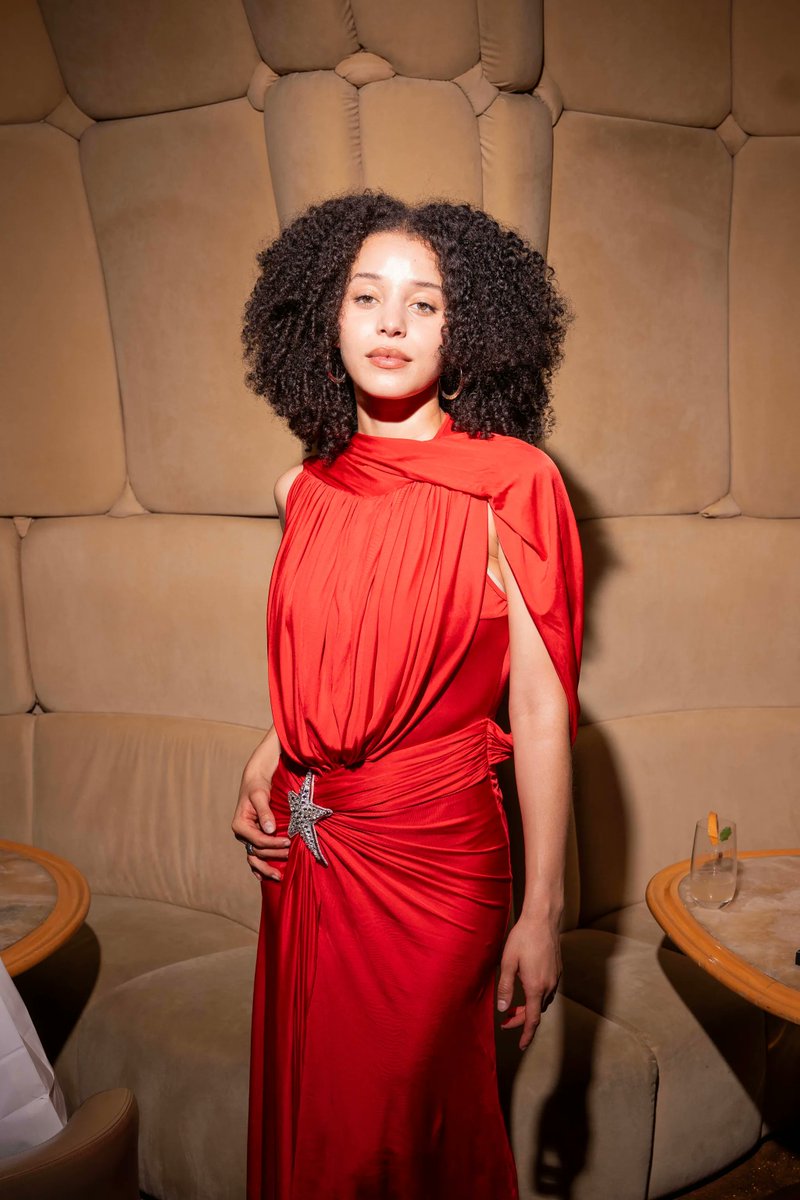 DAVIDKOMALONDON's tweet photo. Chase Infiniti wears Pre-Fall 2026 Crystal Star and Scarf Detail Midi Dress to Pre-Met Gala Celebration hosted by Wayman and Micah
Styled by @waymanandmicah
Shop the look on https://t.co/tOISxTBlGa https://t.co/1ftr2zCFm7