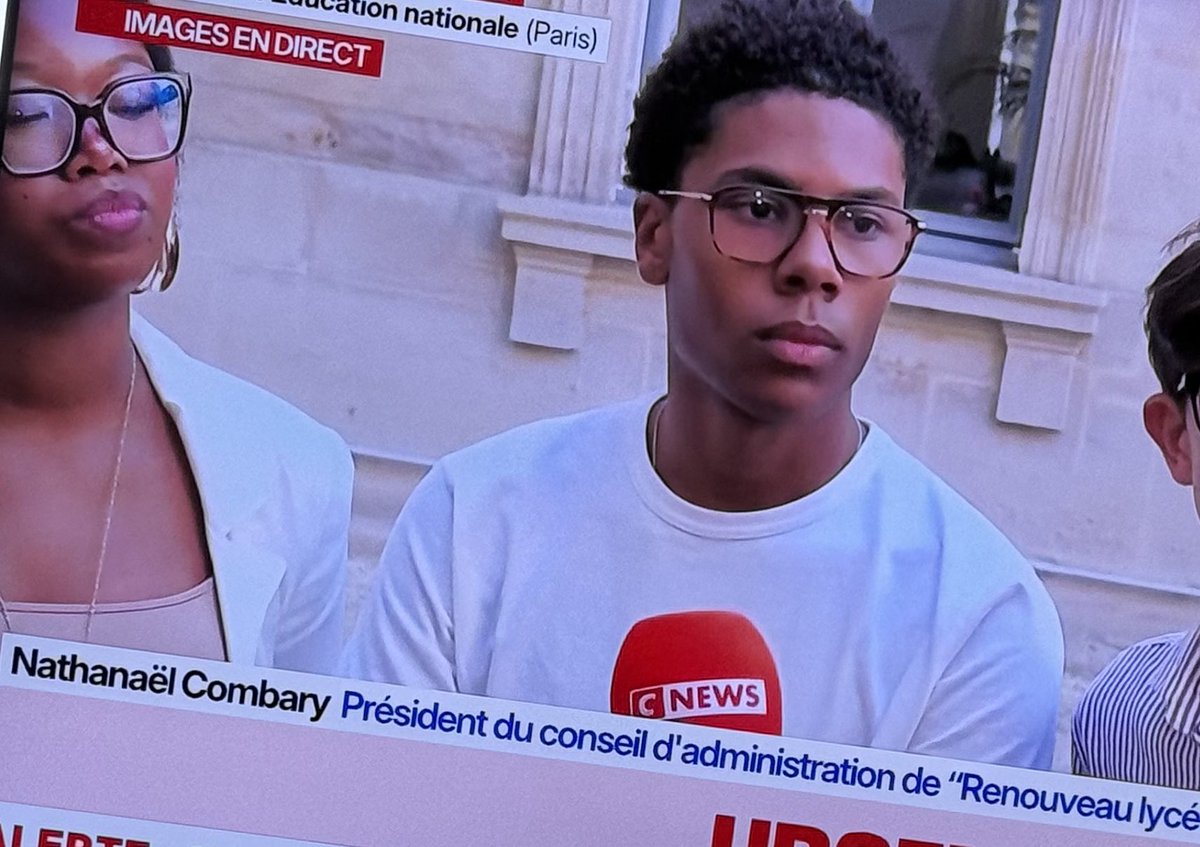 Aguilera_Fred's tweet photo. Il y a des moments où, au cœur d’un mouvement, on trouve aussi des raisons d’espérer.

Je suis frappé par la qualité et la tenue des propos de Nathanaël Combary, président du conseil d’administration de Renouveau lycéen. Ferme sur les attentes et les revendications des lycéens, il l’est aussi dans sa condamnation des violences. Lucide sur les risques de récupération politique, il cherche à nouer un dialogue pour obtenir des réponses concrètes et améliorer les conditions de vie des lycéens.

Cette fermeté, cette lucidité et ce sens des responsabilités donnent de la force à sa parole. Défendre ses revendications avec conviction et refuser sans ambiguïté les violences vont de pair.

Ce jeune nous rappelle que notre jeunesse a de l’avenir. Et qu’elle mérite d’être écoutée.