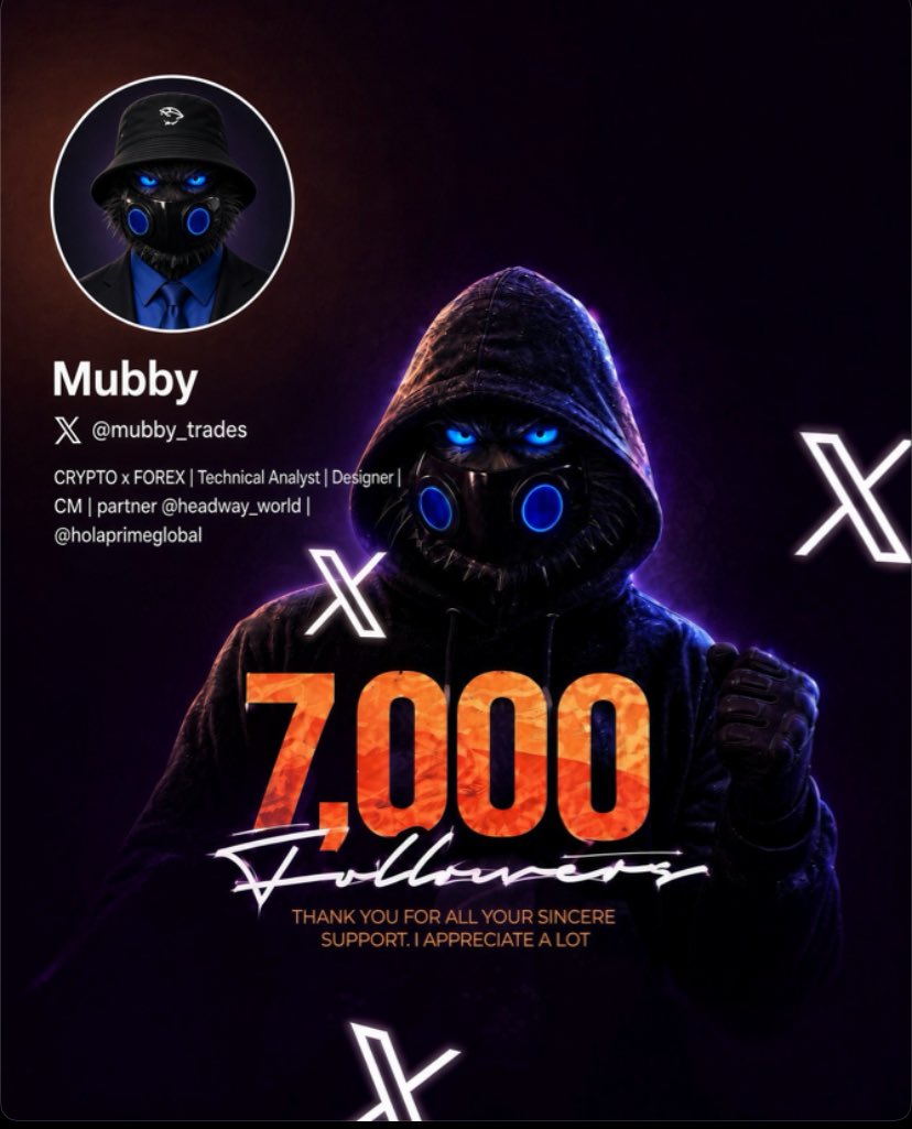 mubby_trades's tweet photo. Every follow means a lot, and I don’t take any of it for granted. We’re growing, and we’re just getting started 

Thank y’all for being part of the journey💙 https://t.co/qR7hZQSSp6