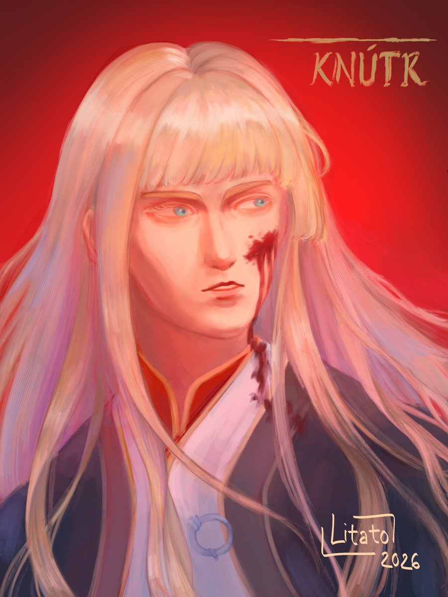 litato310's tweet photo. I painted Canute!!! 
#Canute
#VINLAND_SAGA
#ヴィンランド・サガ https://t.co/N45kkLHqxp