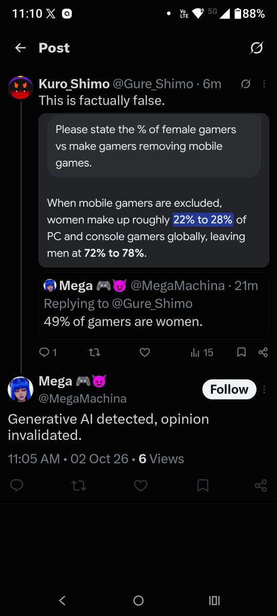 ShimoShir66353's tweet photo. @MegaMachina @Gure_Shimo I'm sorry that you factually and objectively proved you wrong and lost this argument so hard that you had to block. My main is always open if you feel like arguing. 🙋 https://t.co/c19LA01rzF