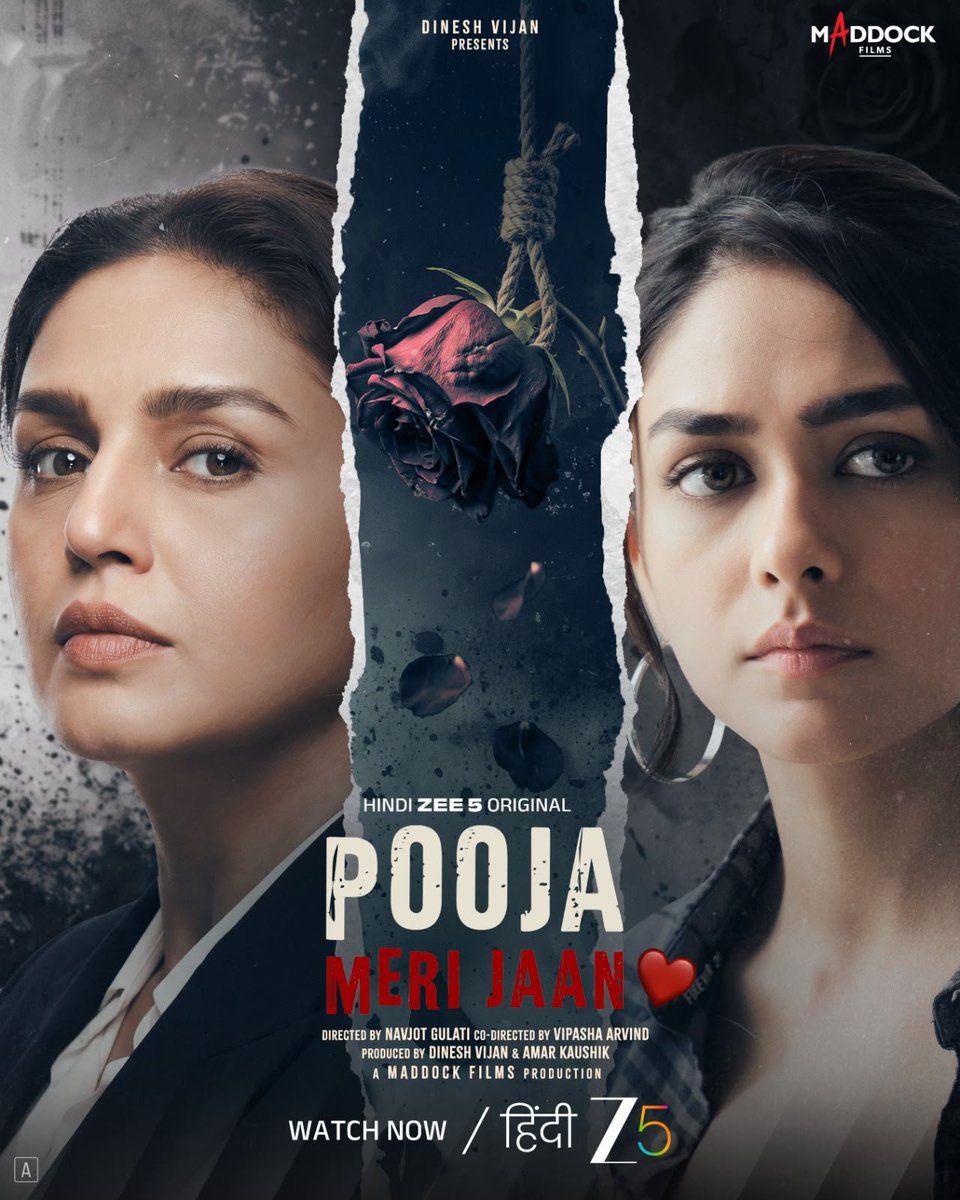 barbiexvampp's tweet photo. One case. Too many secrets. 🔍 Pooja Meri Jaan is streaming on Zee5. #PoojaMeriJaanOnZee5 #MrunalThakur https://t.co/J6KrzpDSBG