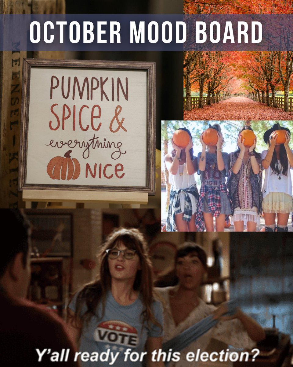 WPLNetwork's tweet photo. We're well-rounded like that. 🎃☕🍁🍂🗳️ https://t.co/omxUZwMlOK
