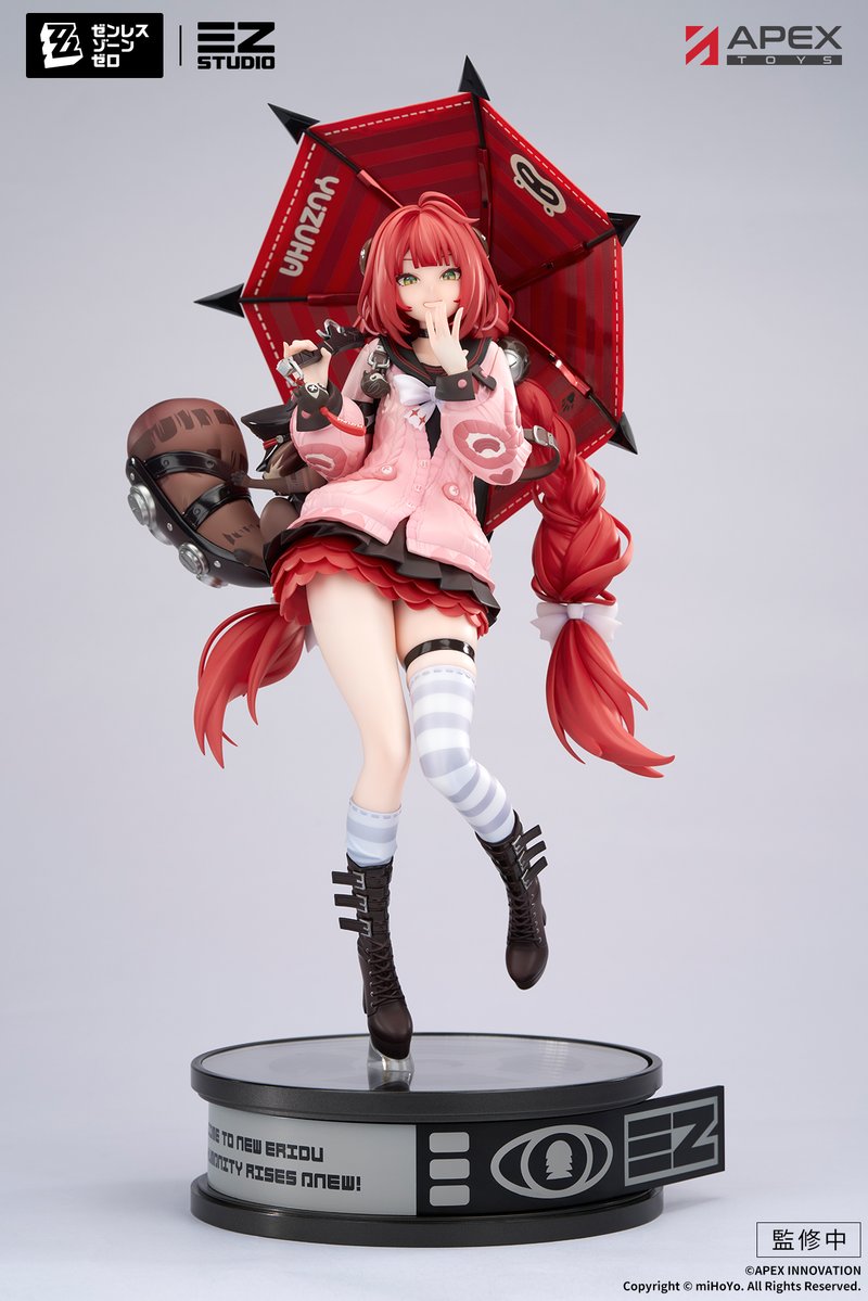 APEX_TOYS's tweet photo. 〓原型公开〓

出自游戏《绝区零》中的角色登场。

本次2026WF上海展会现场，我们为大家带来APEX-TOYS 新作【阵营系列 怪啖屋 浮波柚叶】1/7 比例手办的彩色原型展示。

欢迎到场玩家前往【W5-A26】展位参观！后续产品进度欢迎玩家们持续关注，也请期待今后更多情报解锁。​
#APEXTOYS #ゼンゼロ #zzzero #HoYoverse #WF2026SH #WF2026上海 #ワンフェス2026上海