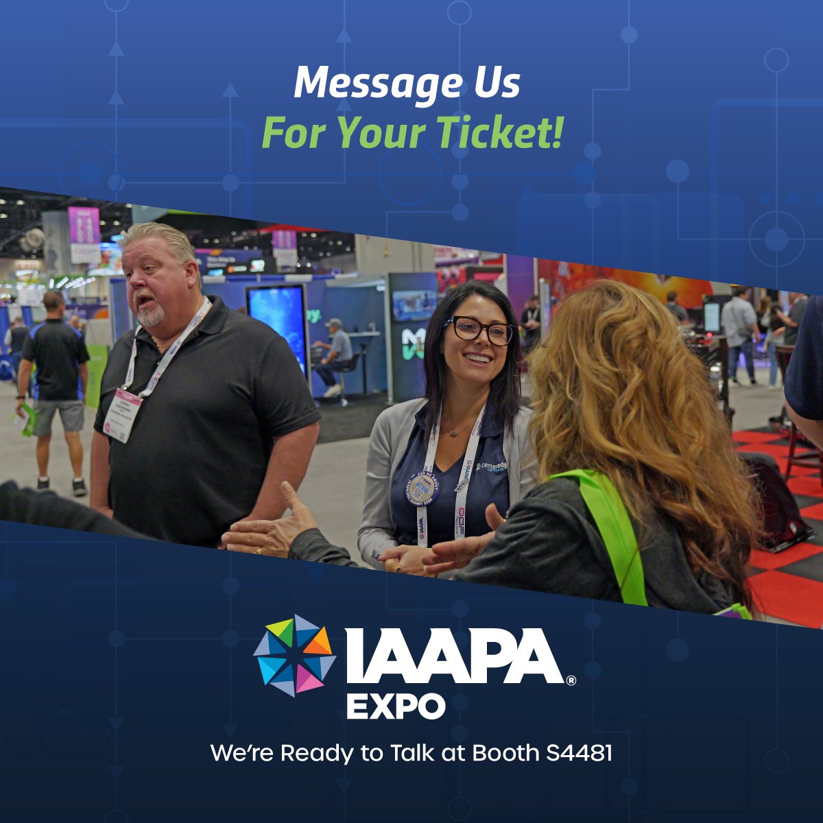 centeredgesoft's tweet photo. Join us for IAAPA Expo and spend the week learning. CenterEdge's Sherry Howell and our client, Laura Zorn of Bravoz will be taking the stage to help you conduct a Million Dollar Audit Tuesday during the education sessions. DM us for a ticket and we'll see you there! https://t.co/RjgELH9ab5
