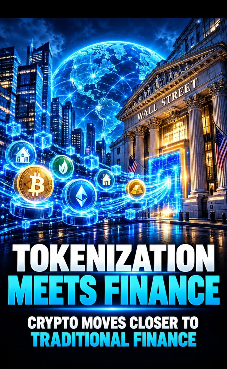 bobnaga26's tweet photo. Tokenization continues to push crypto toward traditional finance. Bitcoin ETFs, stock-token infrastructure and institutional custody are all developing at once. The bigger story may be less about “crypto vs finance” and more about where the two systems converge.
$BTC $ETH https://t.co/QYEYlNIRxg