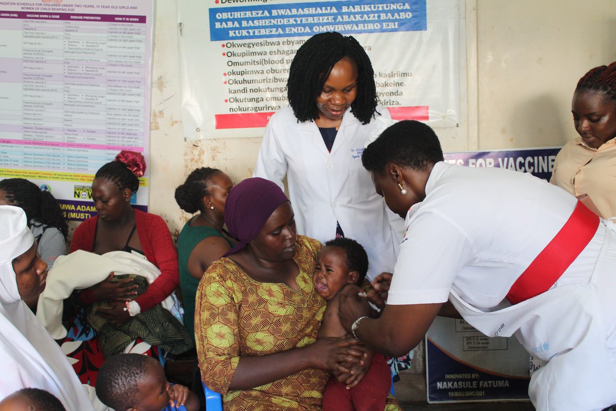 MbararaHospital's tweet photo. The launch was held in the hospital's MCH where @Paeduganda
President Dr Najjingo further reminded health workers to administer at a 45-degree angle to ensure proper delivery into the subcutaneous tissue for maximum effectiveness.
#MbararaHospitalCares #MRCampaignUG26 https://t.co/ZfWbC9I4Gy