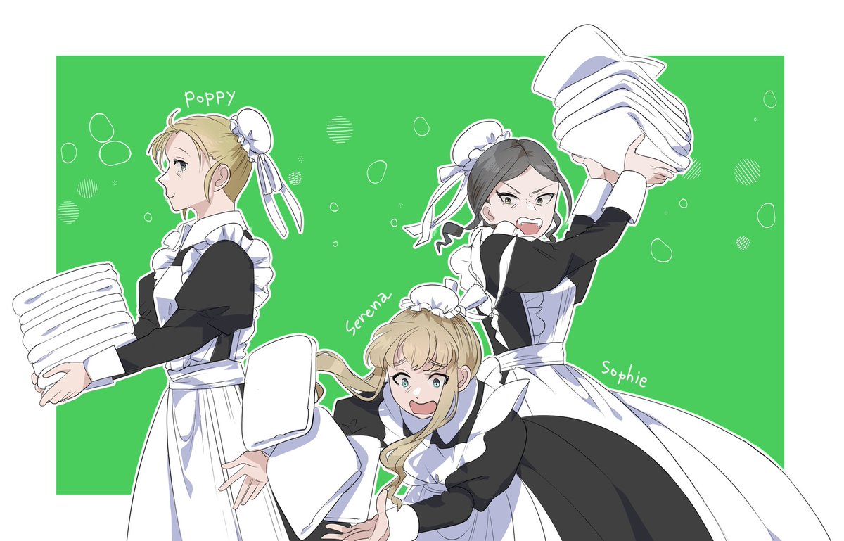 simasima_kkk's tweet photo. 悪囁更新してますーー！
メイドちゃん達

#LINEマンガ 
https://t.co/buyLclNBI2 https://t.co/Ov0zHisxKt