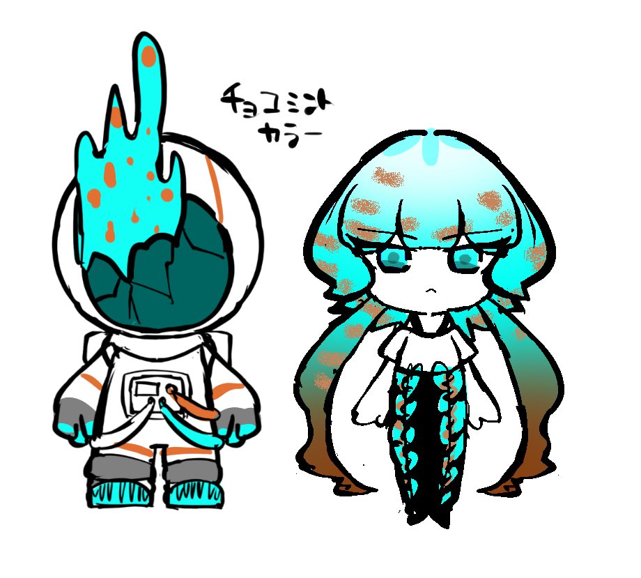 __W_Y_H's tweet photo. チョコミントカラー https://t.co/VVH05dc805