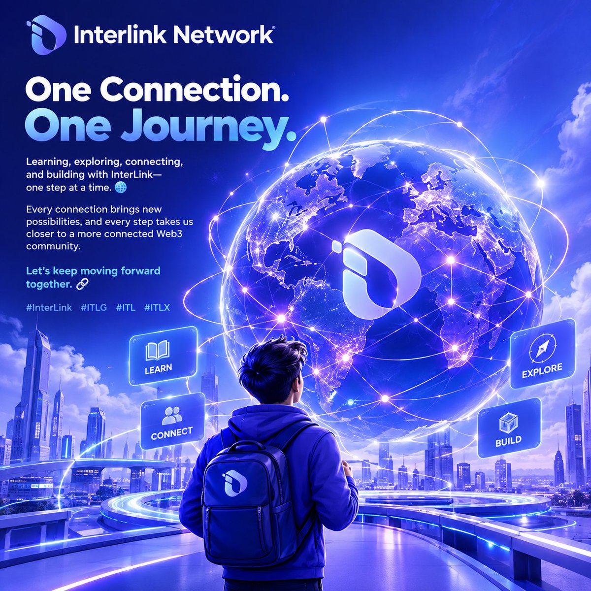 ssdrop27's tweet photo. @inter_link  One Connection, One Journey.

Learning, exploring, connecting, and building with InterLink, one step at a time. 
Every step takes us closer to a more connected Web3 community.

Let’s keep moving forward together. 

#InterLink #ITLG #ITL #ITLX https://t.co/ignGtlc3jI