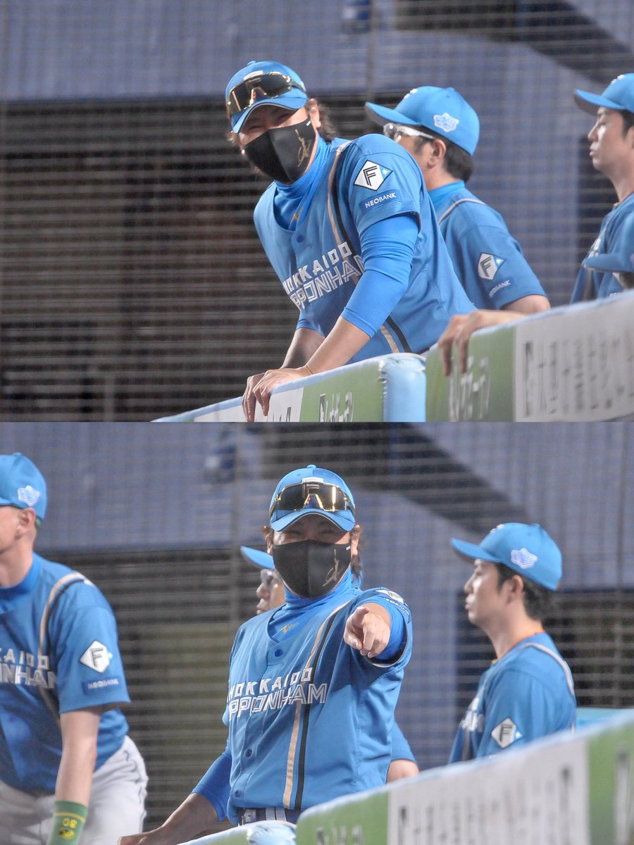 mii33333_'s tweet photo. 新庄監督にファンサしてもらえたような写真撮れた。笑（ファンサではない）

26.10.01 ZOZOマリンスタジアム
#lovefighters https://t.co/A6w9Xe4XGM