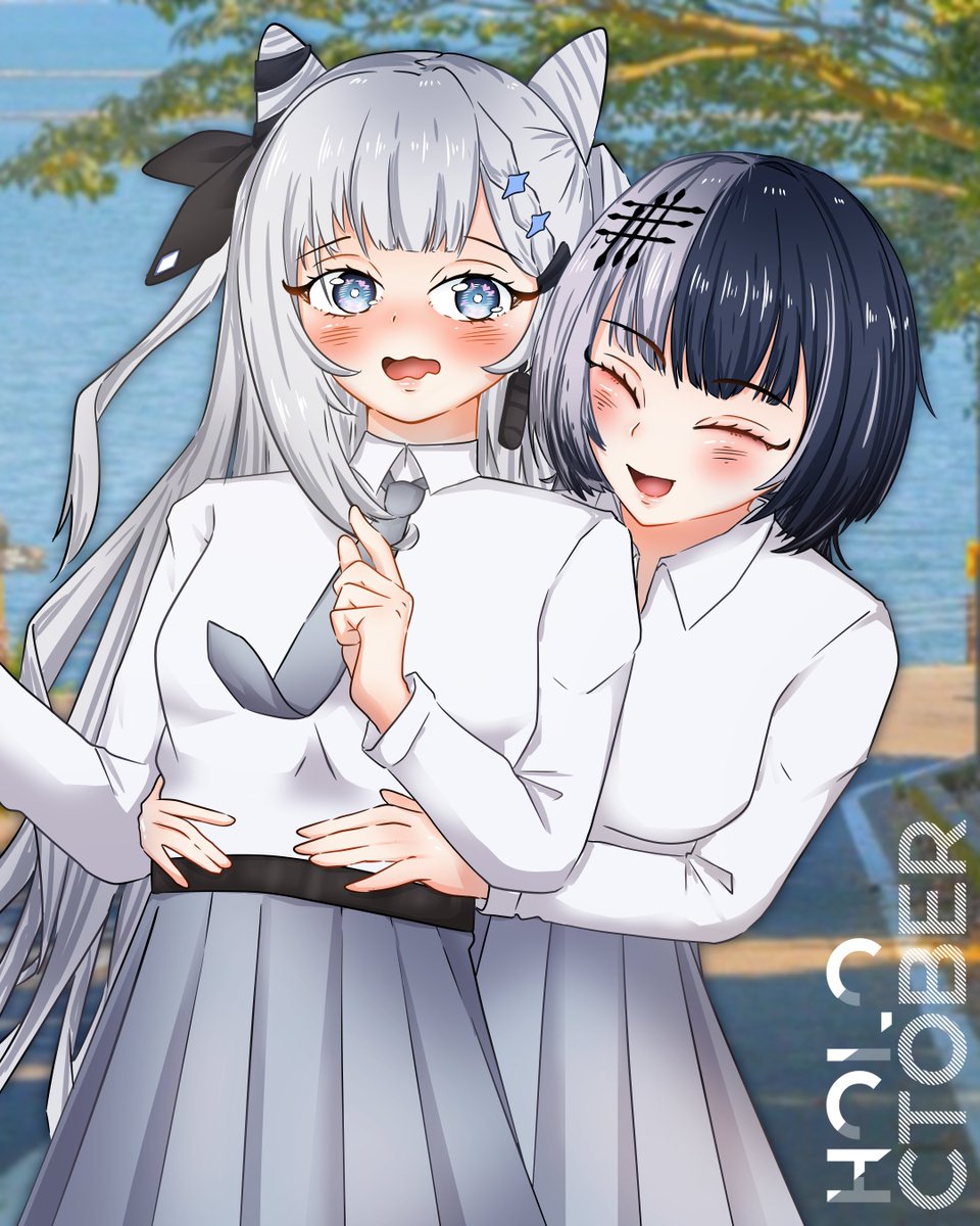 yuzuwurebus's tweet photo. Day 2 - School Uniform
Surprise!
#GreyScaleX #Zetacrylic #ShiorinSketch #holoctober https://t.co/wtkxe0JNMD