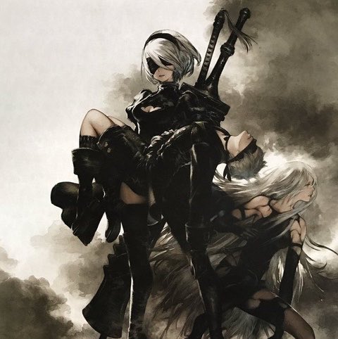 dvveet's tweet photo. Dead by Daylight is seemingly teasing a collaboration with NieR, as the teaser uses its Chaos Language https://t.co/6B6Gexy2A3