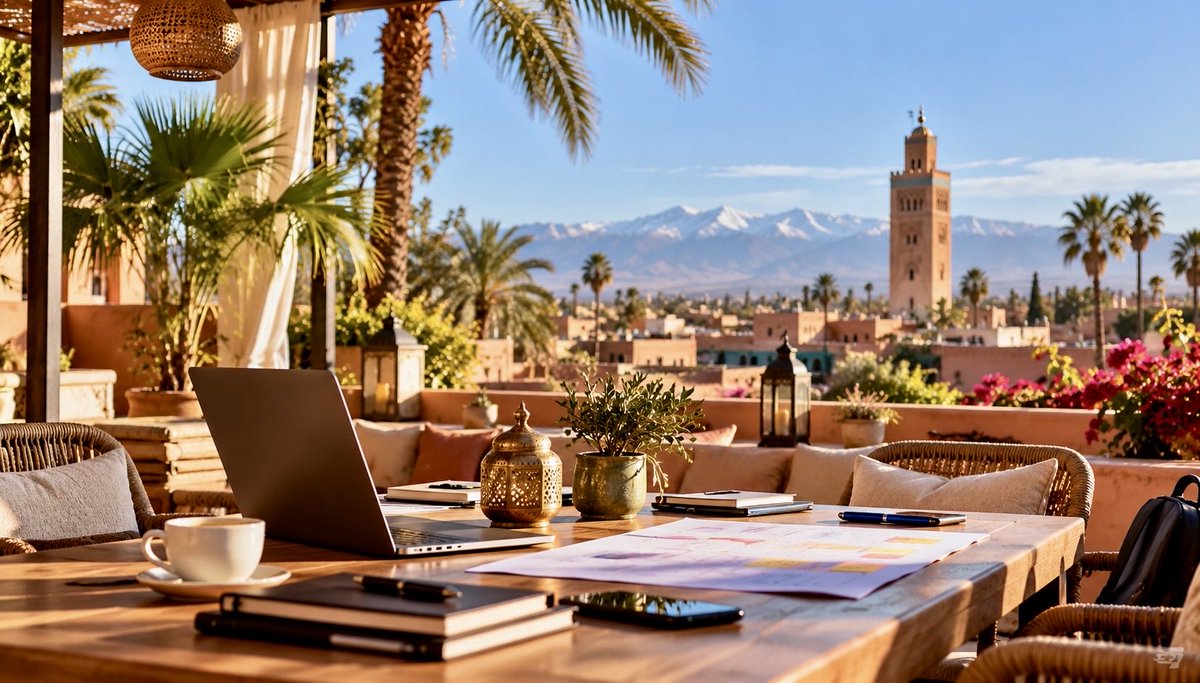 fyouzan's tweet photo. 🇲🇦 Maroc - Marrakech, une zone de calme pour préparer un mois d’Octobre sous haute sensibilisation à la Cybersécurité en Afrique ! 
https://t.co/gclG4YIb5R

#Cybersecurity #CyberResilience #SeriousGames #CyberAwareness #DigitalResilience #CyberOctober #Gamification #Innovation https://t.co/frFhEEeNvt