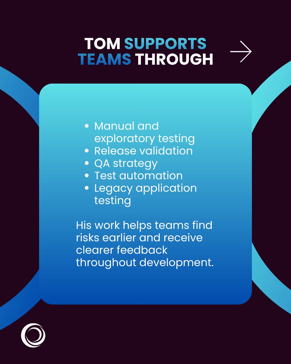 ortussolutions's tweet photo. Every team needs someone who asks, “But what happens if…?” 🔍

Meet Tom Buettell, our Senior QA Development Specialist at Ortus Solutions! His QA superpower is spotting the gap between what your application should do and what actually happens when people use it.

An unexpected click. A workflow nobody tested. An edge case that slipped through. Tom looks beyond the expected path to help teams uncover risks earlier and release with greater confidence. 💪

Swipe to meet Tom and discover how he helps teams build stronger QA practices! ➡️

Ready to bring stronger QA to your next release? Explore our QA services and book a free 30-minute consultation: https://t.co/8JwFM0Z3gQ

Join the free webinar: https://t.co/OHxGWmWNr3

#MeetTheTeam #QualityAssurance #SoftwareTesting #OrtusSolutions