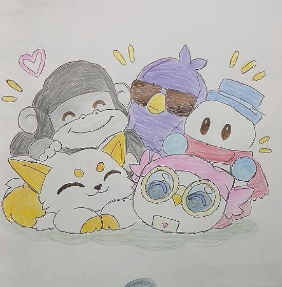 sano10910's tweet photo. #ドズル社アート　＃ドズル社メンバーのお友達 https://t.co/T0Mm8l2roW