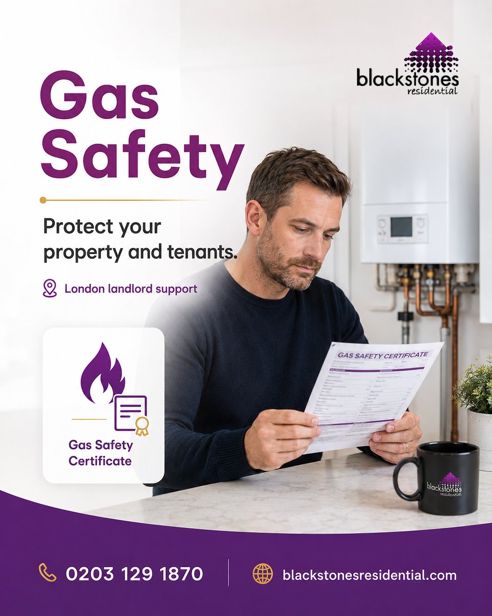 BlackstonesRes1's tweet photo. 🚨 LONDON LANDLORDS
IS YOUR GAS SAFETY UP TO DATE?

Protect your tenants. Protect your property. Stay on top of your responsibilities.

Need professional landlord support?

📞 0203 129 1870
🌐 https://t.co/b1rjmlMLIP

#LondonLandlords #LandlordLondon #LondonProperty #GasSafety https://t.co/eCLLHm72uy