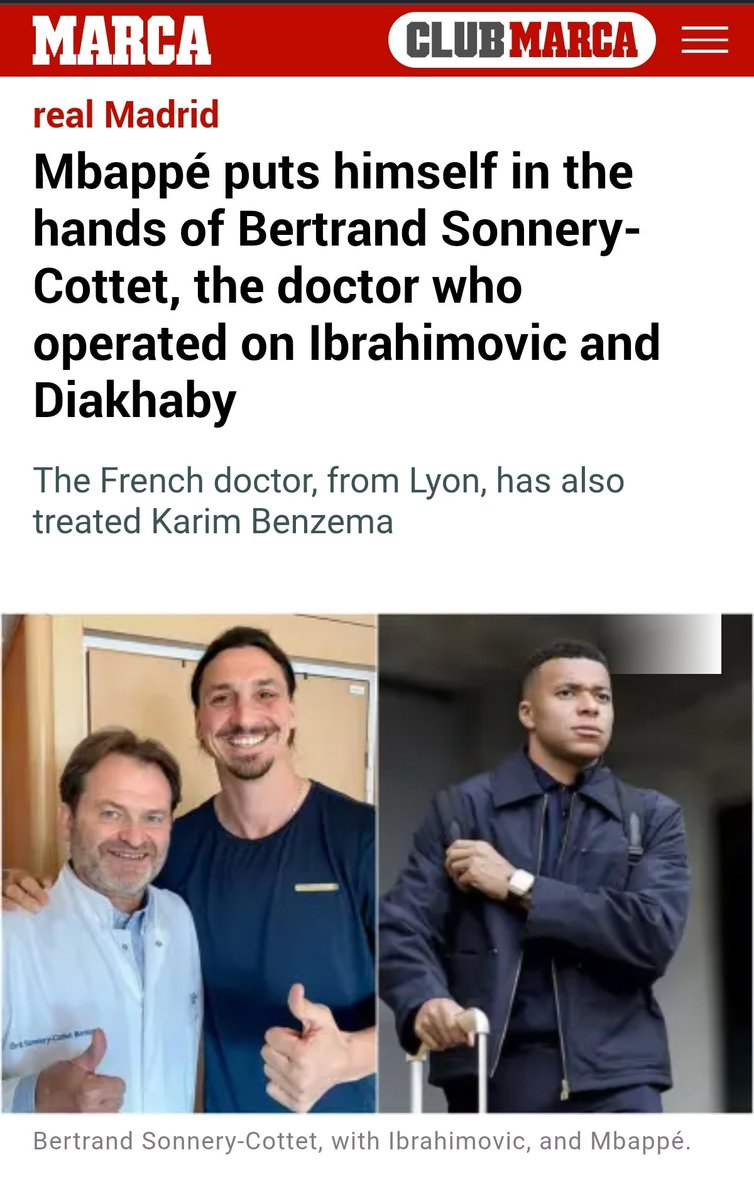 YeKregistration's tweet photo. @Deep_Take001 He's there to see Dr. Bertrand Sonnery-Cottet, specialist in knee surgeries. https://t.co/qZCZ4G0j8P