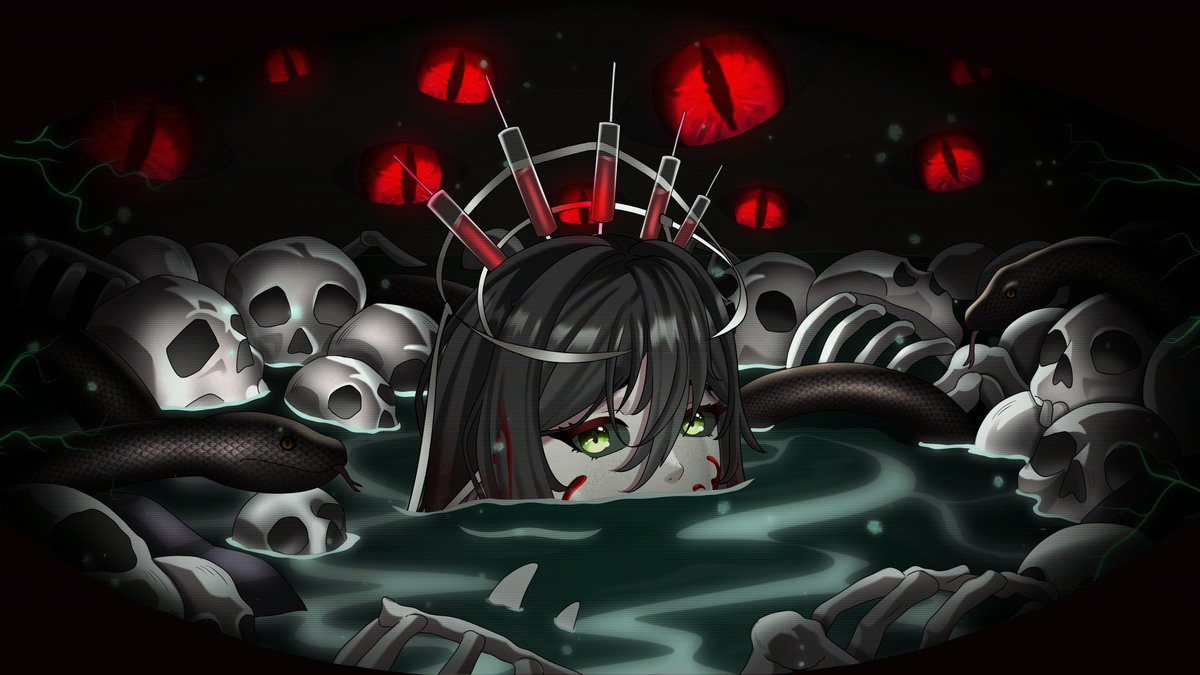kayaterushi's tweet photo. POV: Layna REALLY ignored the “DO NOT ENTER” sign😶

#LaynaLazART #fanart https://t.co/ciGOJTrq3L