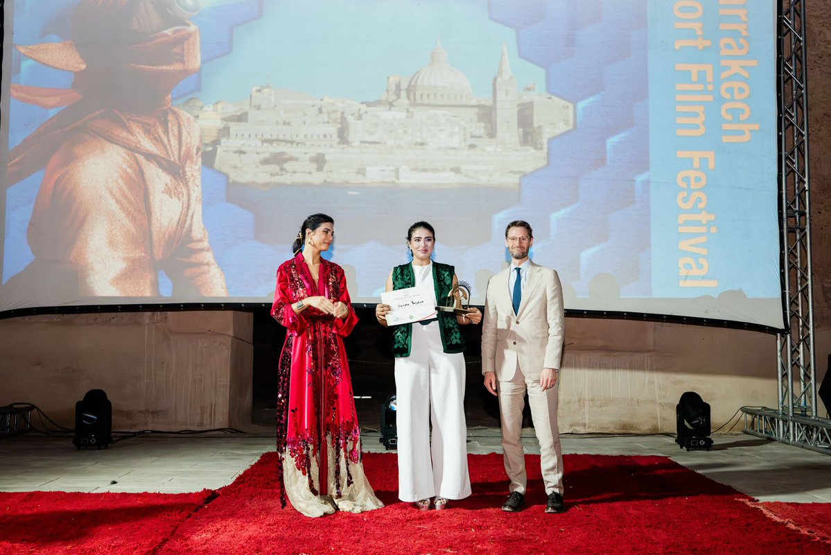 lus2207's tweet photo. Repost from marrakech_short_film_festival
•
MsFF26 AWARDS ✨
#MARRAKECHsFF26 #MsFF26
#TubaBüyüküstün https://t.co/Z3owlrsBMh