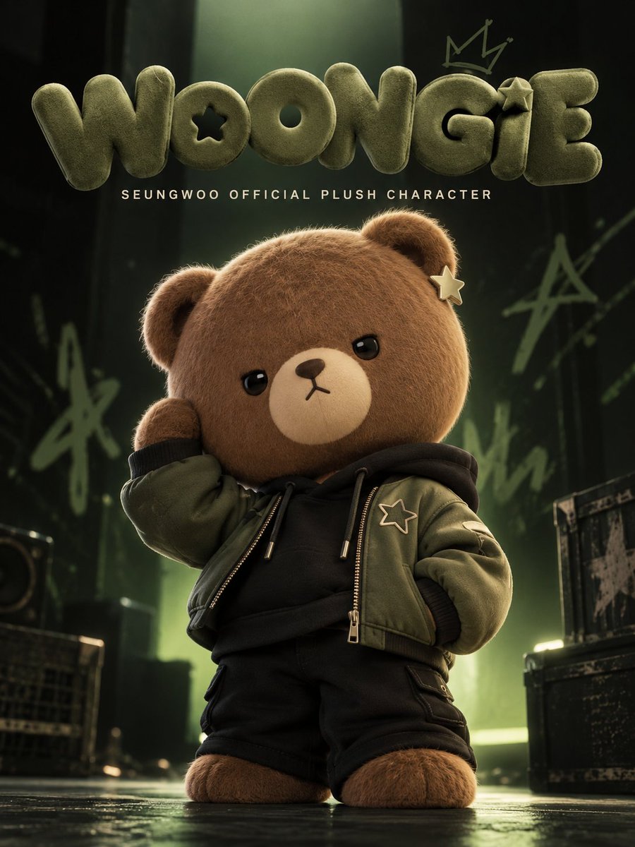 SEUNGWOO_aether's tweet photo. SEUNGWOO 강승우 OFFICIAL PLUSH CHARACTER [WOONGIE 웅이]

🐻 강승우의 특별한 친구, 웅이를 소개합니다! 💚

작지만 누구보다 멋진 매력을 가진 웅이!
이제 웅이와 함께할 준비 됐나요, 우빔? ✨

#WOONGIE #웅이
#SEUNGWOO #강승우 
#WOOBEAM #우빔 https://t.co/68zHCkponn