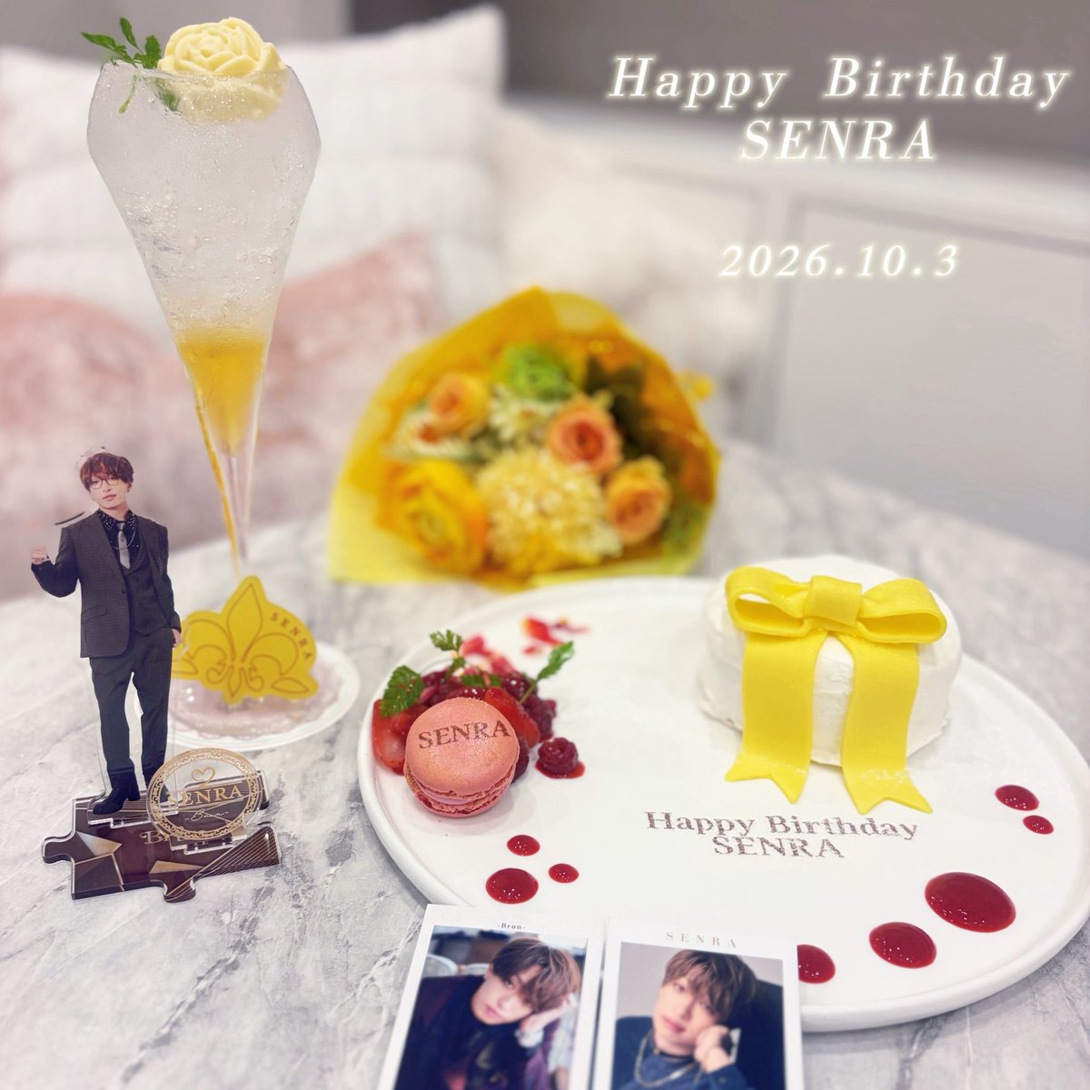 nananana_nanoca's tweet photo. ️センラさん お誕生日おめでとうございます⚜️✧*｡
幸せあふれる1年になりますように⟡.·*
これからも素敵に輝き続けてください

#センラ誕生祭
#センラ生誕祭
#センラ誕生祭2026
#センラ生誕祭2026
#センラ https://t.co/7l3xpoNddw
