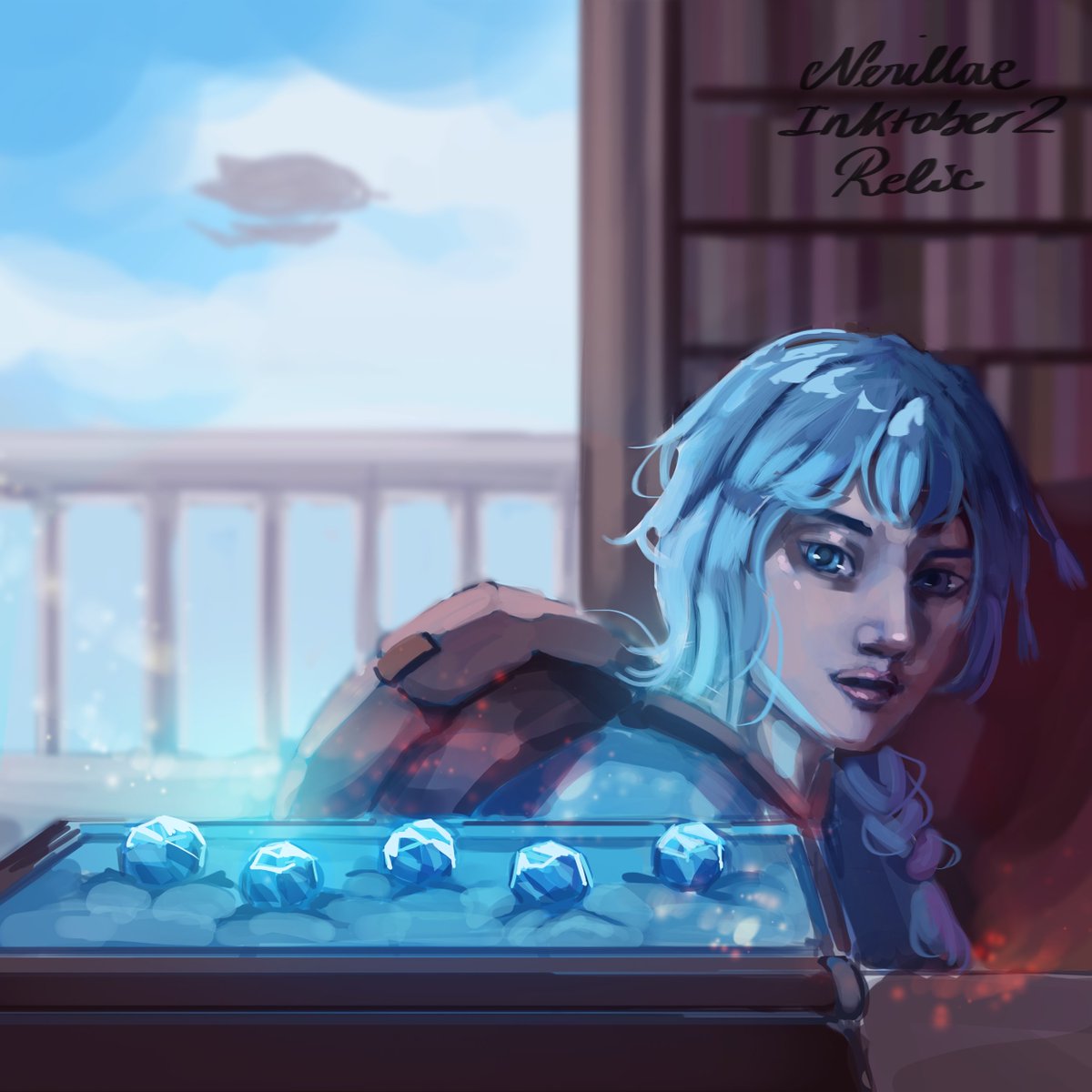 nerillae's tweet photo. Day 2 Inktober
RELIC
[2 hours process]
#inktober #relic #jinx #arcane #powder https://t.co/6vio3A2dpo