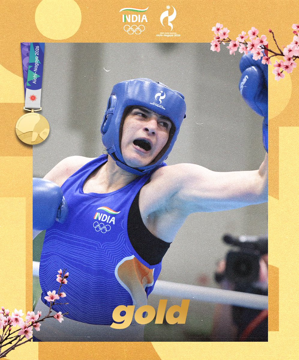 indicanews1's tweet photo. India’s Parveen Hooda Completes Redemption Story With Asian Games Boxing Gold.
Click here to read the article: https://t.co/dYFKnBpCcw
@BoxerHooda
#ParveenHooda #ChenNienChen #LovlinaBorgohain #AsianGames2026 #BoxingFinal #WomensBoxing #indicanews https://t.co/wg5vijcH5b