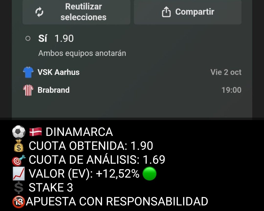 BTTSBOSSPRO's tweet photo. Pronóstico para la jornada de hoy, alta probabilidad y cuota de valor, llevaremos otra jugada muy probable, en una liga de muchos goles, te la dejo en el primer comentario. https://t.co/qJIKeSb4ID