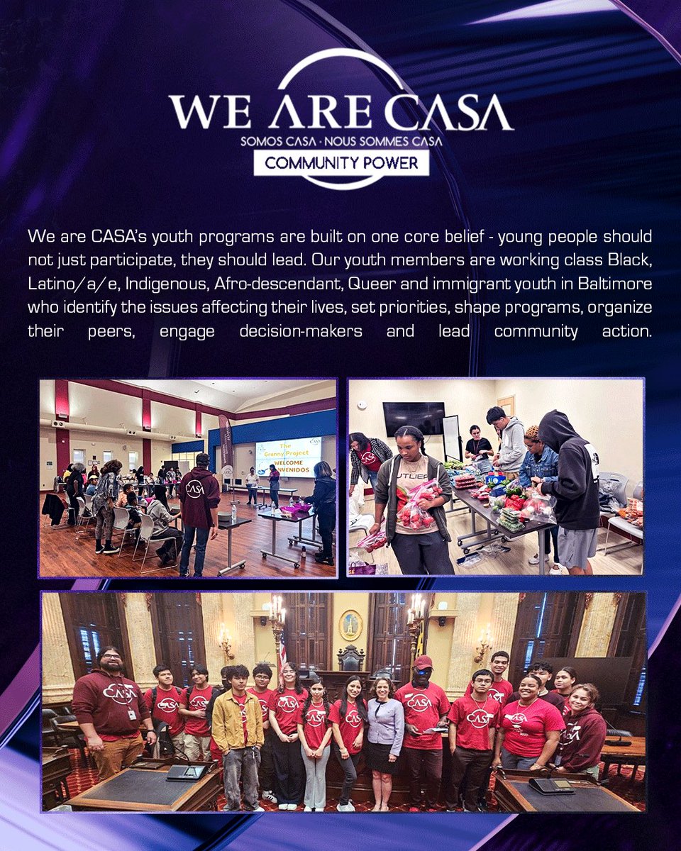RavensCommunity's tweet photo. Each season, the Honor Rows program presented by M&T Bank recognizes youth-led service organizations at a @Ravens home game. This week, we congratulate Unidos Somos Fuertes at Perry Hall High School and We Are CASA Youth Programs for their work supporting our community ‼️💜

@MandT_Bank 
@MarylandGOSV