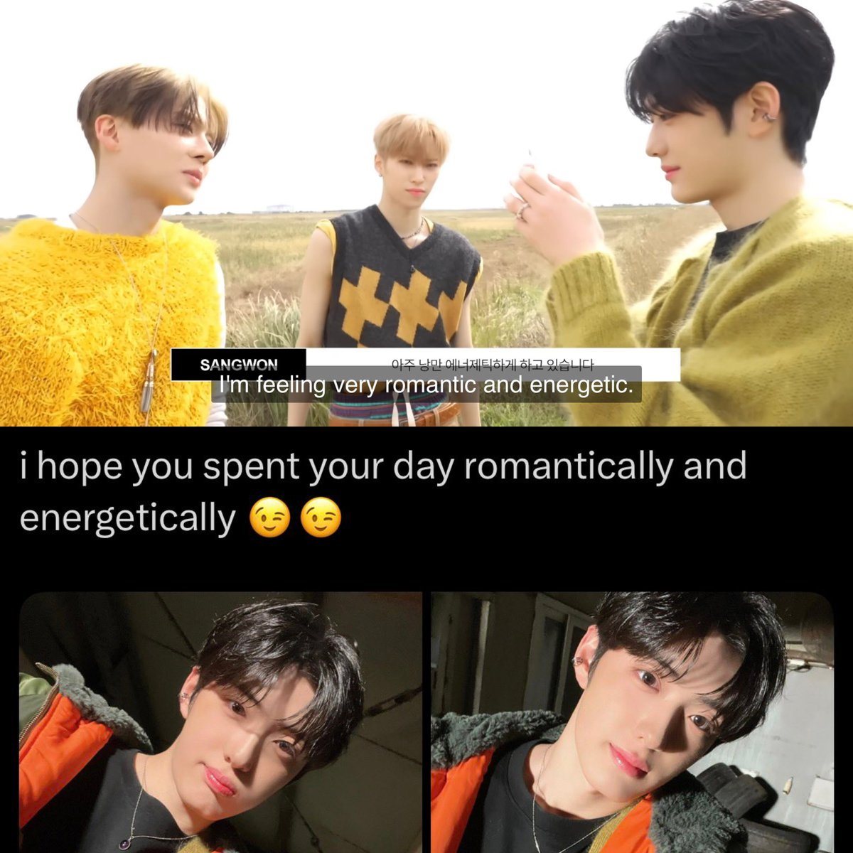 sangwonzies's tweet photo. someone let sanghyeon know that we get it https://t.co/RVLu65vRQB