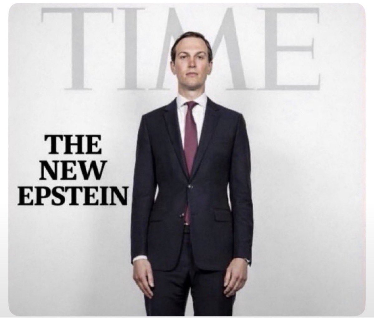 TeresaNacli's tweet photo. @SaifMaher421388 The new #EPSTEIN. @jaredkushner https://t.co/LT0duQNI9q