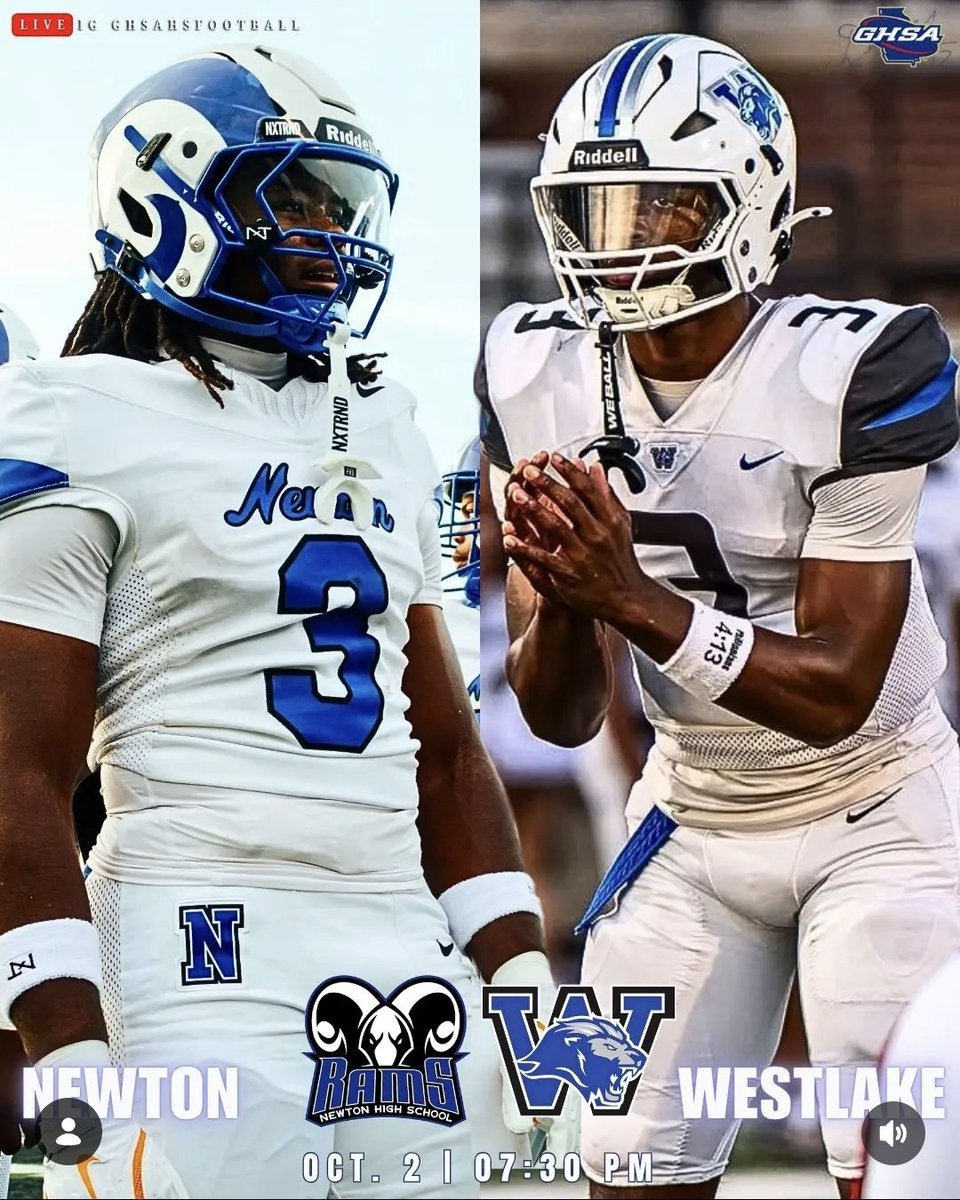 SpearsCorice27's tweet photo. THE BIGGEST GAME IN GA TONIGHT!!!! TIME TO โฐ๏ธ IN๐ช๐พ๐#NEWTON #1RAMWAY #66 @RecruitGeorgia @ChadSimmons_ @RustyMansell_ https://t.co/0MUMyIfaKs