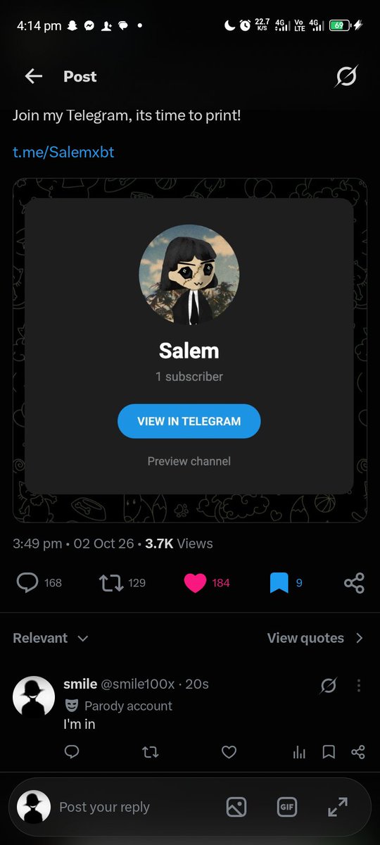 smile100x's tweet photo. @thisisseunn @Salemxbt G9hhABVJEoHj31AaMzzJakXDWyMSuTKTWgUg2q5rkXMw https://t.co/nEHUa4lveo