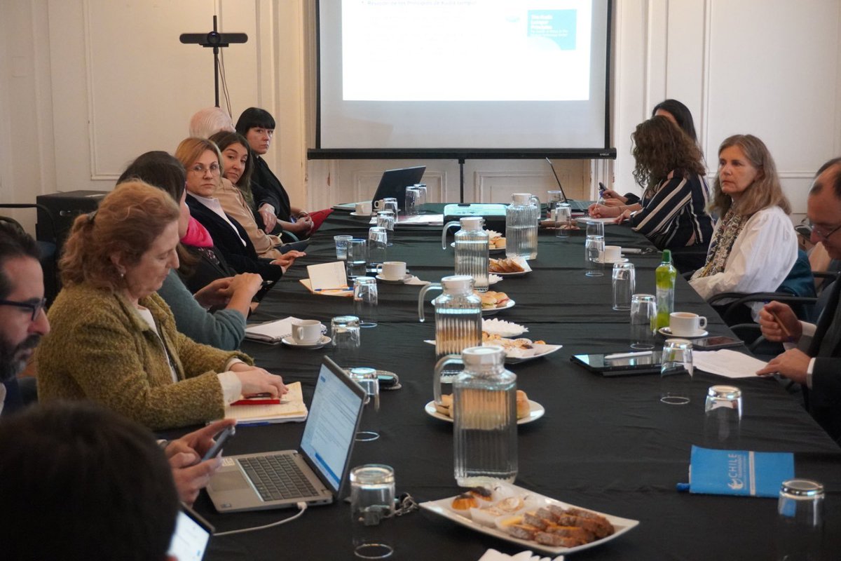 colmedchile's tweet photo. [#ResumenSemanal] En representación del #COLMED, la Dra. Sofía Salas, integrante de nuestro Depto. de Ética participa en reunión de la Mesa del Marco de Consenso Ético en Salud de Chile #MCE, instancia público-privada, coordinada por la Subsecretaría de Relaciones Económicas Internacionales (SUBREI), que busca la colaboración ética multisectorial de todos los actores y organismos que forman parte del sistema de salud, con miras a propender al bienestar del paciente.