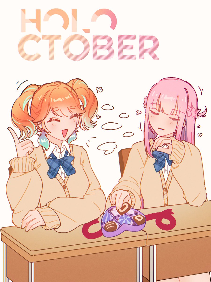 HYurisaki's tweet photo. #callillust #KFPicasso #TAKAMORI
#holoctober Day 2: School Uniform https://t.co/sUGsl9yeoG
