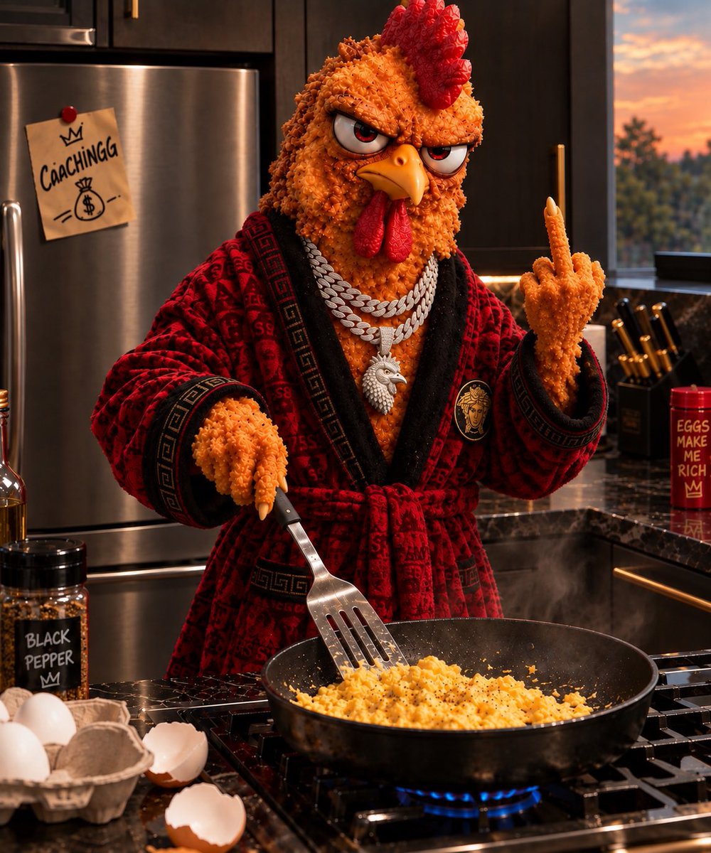 CKFNGR's tweet photo. The only thing getting fried today is the competition🔥     
#CaaCHINGG💰 https://t.co/fqWHhGyeA9