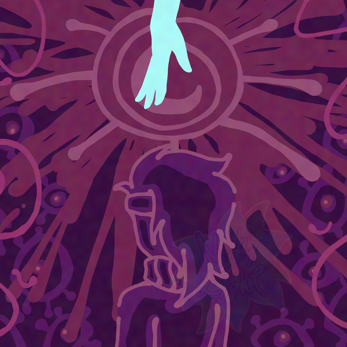 NightUvu's tweet photo. Día 2: Pintura🎨✨

Si estilo es algo difícil de repetir ':3
O al menos eso para mí qwq

#MoonWolfTober2026
#DandysworldBrusha https://t.co/qNaDLYjLX7