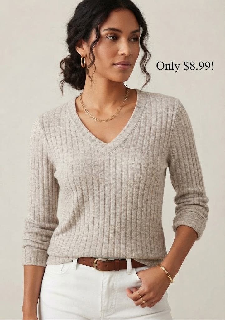 realballadolla's tweet photo. Only $8.99 for this fall sweater! 🍂 I am ordering this as soon as I finish posting this! #ad https://t.co/4NaFPPLnJX #fallclothing #amazonfashion #fashion #deals #womensclothing #fallfashion https://t.co/qarnY9XlaA
