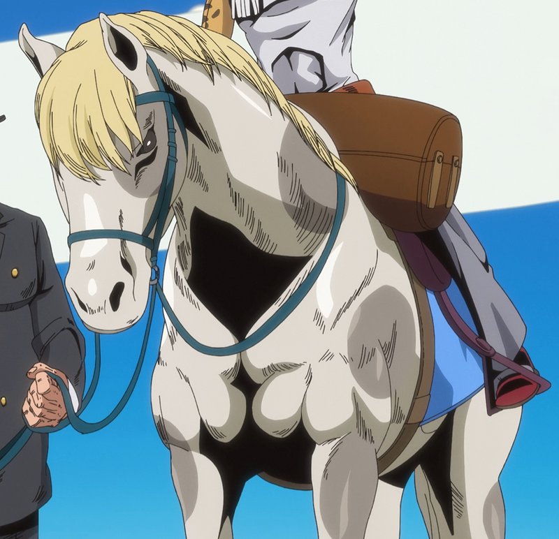 Alphawick1's tweet photo. Au regard de ce cheval c'est peut-être lui le vrai antagoniste de l'histoire va savoir https://t.co/GIOt6y7fZV