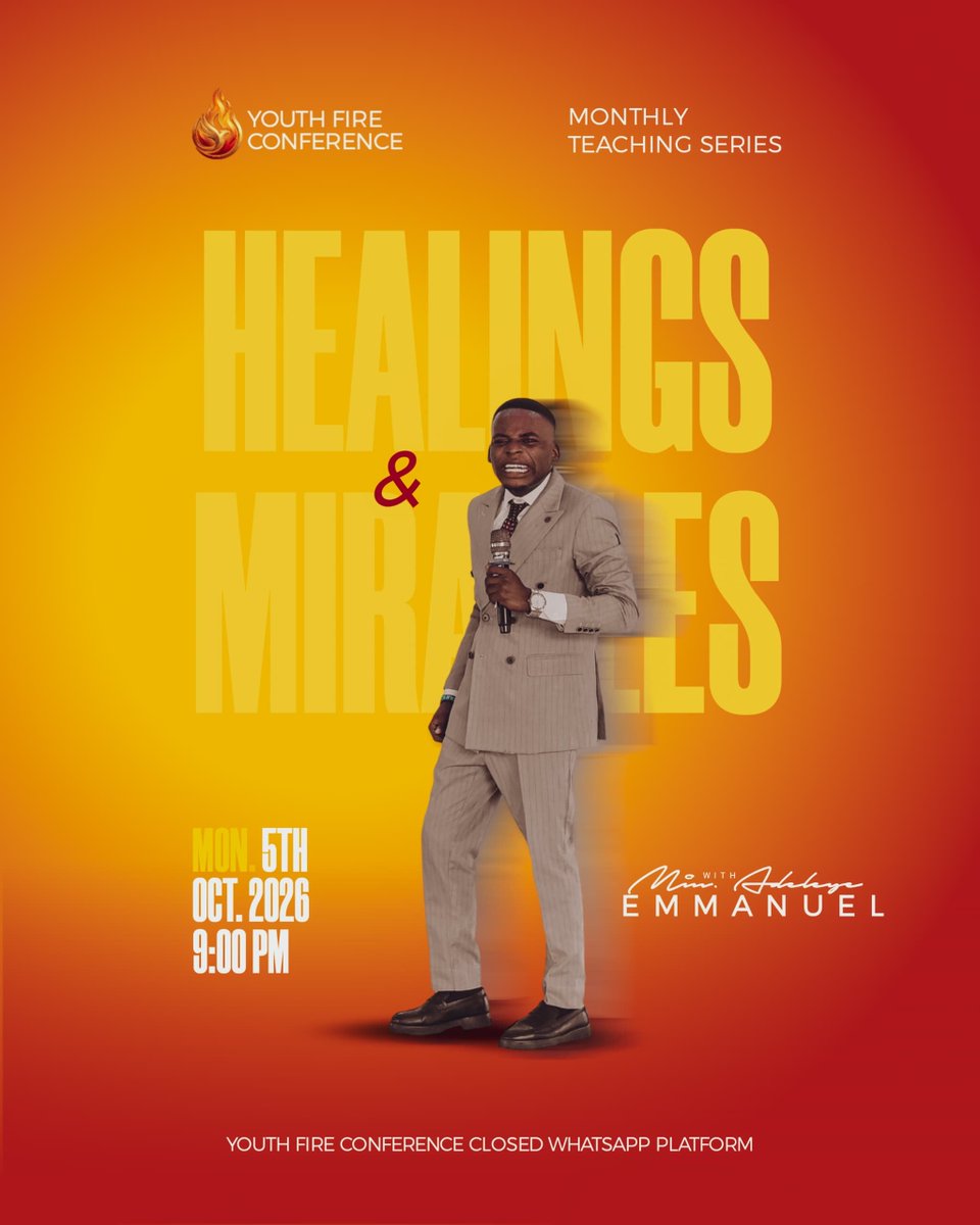 adeleye_emm's tweet photo. OCTOBER SERIES 🚀🚀🚀

Join us from October 5th as we learn the words of the master!

9PM ⏰... EVERY NIGHT! 🔥 

To join our group, Kindly use the link below:

https://t.co/nToubPKimo https://t.co/NJE7HeAMAB