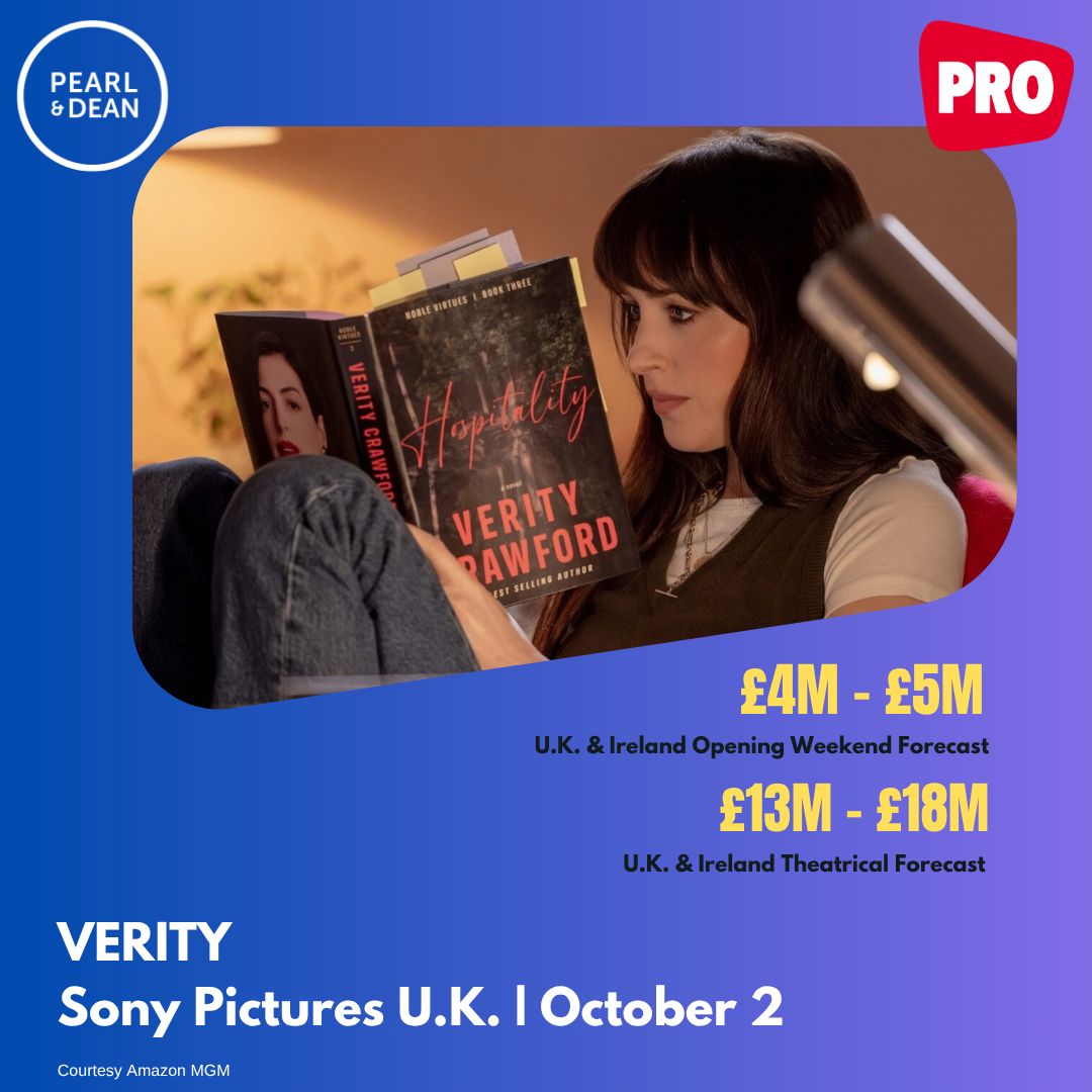 BoxOffice's tweet photo. U.K. and Ireland Forecast: Colleen Hoover Returns to the Big Screen with VERITY https://t.co/z3motKuDBP 

#BoxOffice #Verity https://t.co/RqfIGpv7EZ