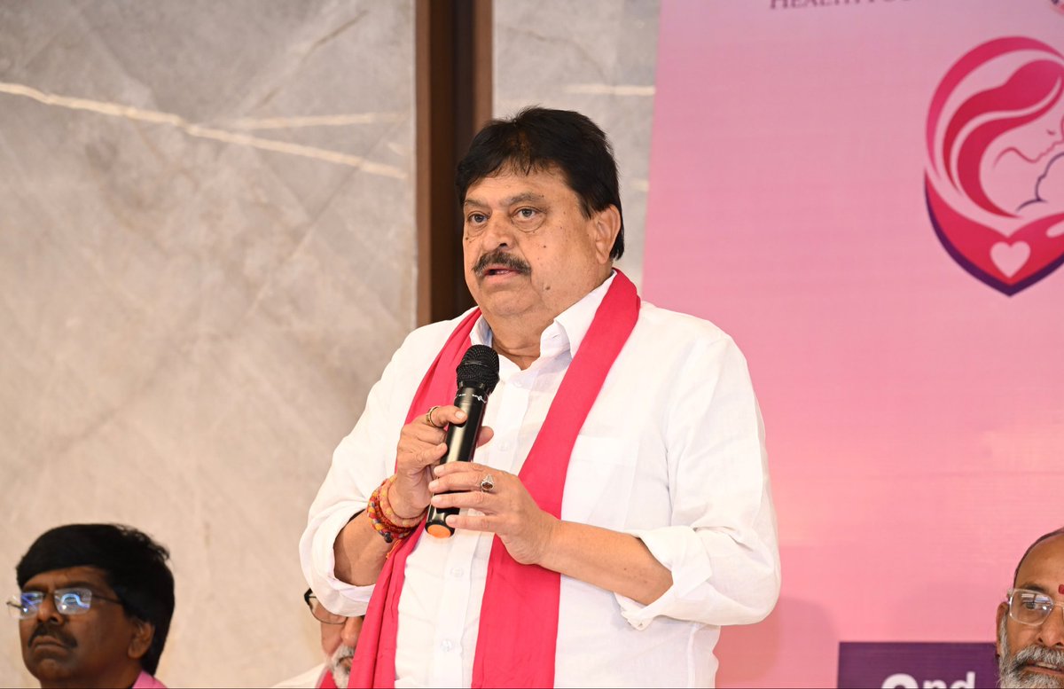 N_RamchanderRao's tweet photo. This evening, attended 6th South Asia LAMBCON 2026 and addressed the gathering on the importance of breastfeeding, lactation care and human milk banking.

Glad to see experts come together for a cause that directly impacts the well-being of mothers and newborns. 

My best wishes to the organisers and participants.