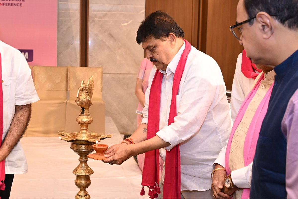 N_RamchanderRao's tweet photo. This evening, attended 6th South Asia LAMBCON 2026 and addressed the gathering on the importance of breastfeeding, lactation care and human milk banking.

Glad to see experts come together for a cause that directly impacts the well-being of mothers and newborns. 

My best wishes to the organisers and participants.